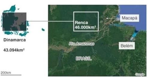 브라질 정부는 대통령 포고령을 통해 북부 아마파 주와 파라 주 사이 아마존 열대우림 4만6천450㎢를 환경보호구역에서 해제하기로 했으나 연방법원이 시행을 중단시켰다. [WWF 웹사이트]