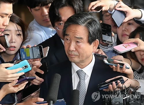 'KAI 경영비리 의혹정점' 하성용 검찰 소환