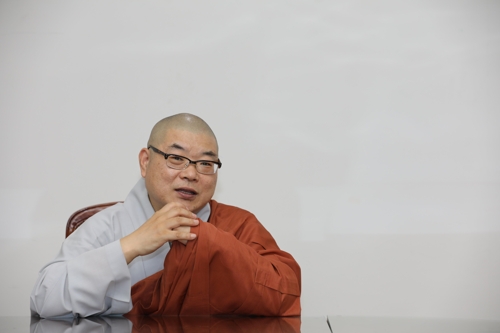 조계종 사회노동위원장 혜용 스님