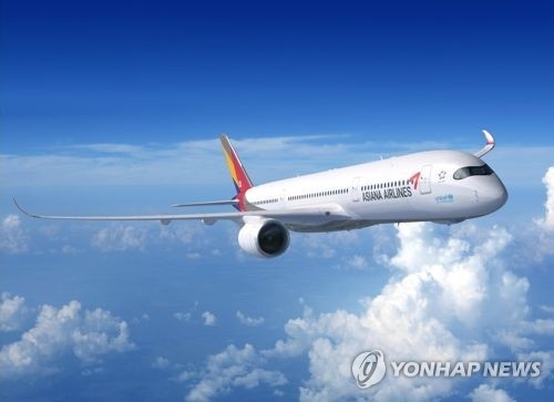 아시아나 신형 A350 여객기