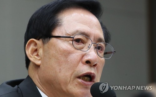 송영무 국방부 장관