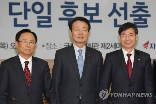 한국당 원내대표 경선 '중립지대 단일후보'에 한선교(종합) - 1