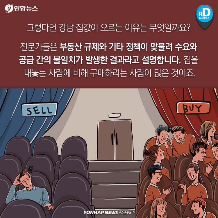 [카드뉴스] "강남아파트 넉달만에 4억원 올랐다는데 우리집은 떨어지네요" - 6
