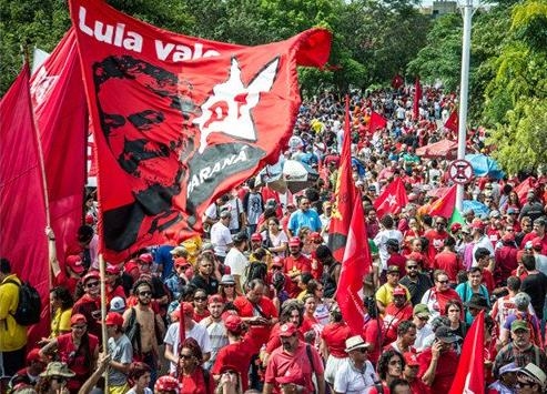 올해 10월 대선과 연방의원 선거를 앞둔 가운데 브라질 좌파 노동자당이 정당 지지율 1위를 기록했다. [여론조사업체 이보페]