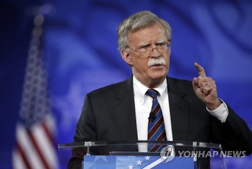 존 볼턴 신임 백악관 NSC 보좌관
