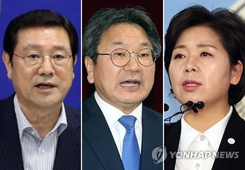민주 광주시장 경선후보 3인