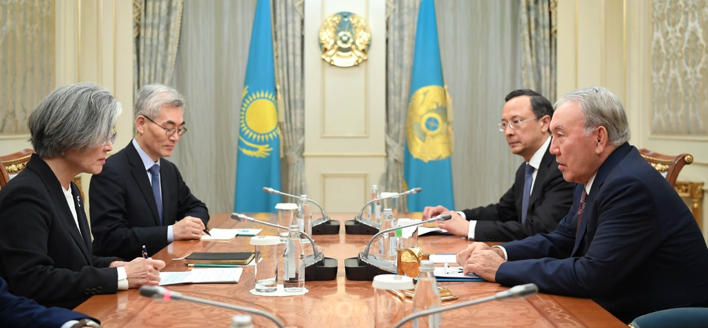 강경화 외교장관, 카자흐스탄 방문