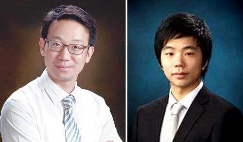 서강대 기계공학과 이정철(왼쪽) 교수와 서울대 김도윤(석박사통합과정·제1저자)씨