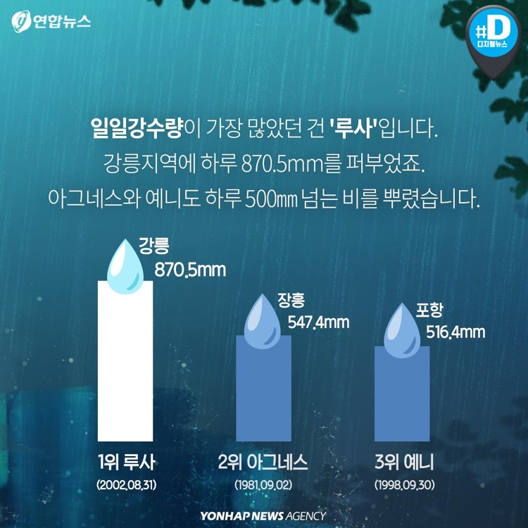 [카드뉴스] 비바람 동반하는 태풍…역대 최악은 - 7