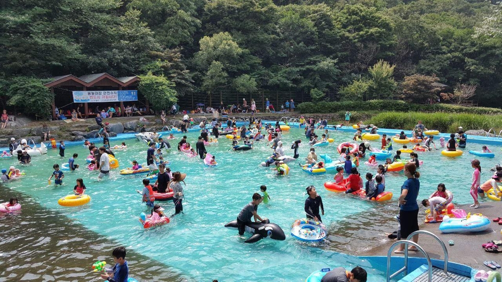 21일 개장하는 성주산 자연휴양림 물놀이장