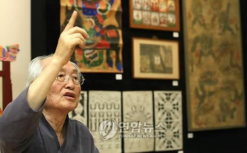 생전 심우성 선생