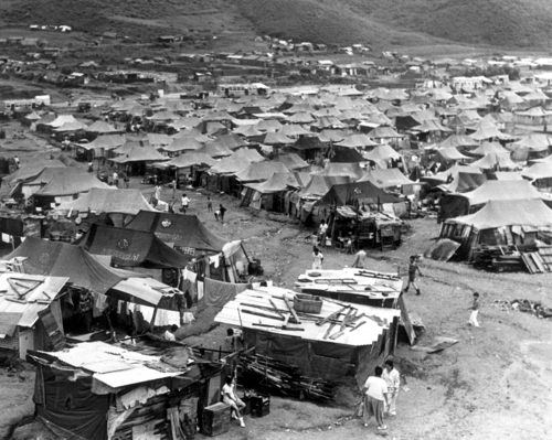 '광주대단지'로 조성된 1970년대 성남시 모습