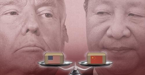 도널드 트럼프 미국 대통령과 시진핑 중국 국가주석(PG)
