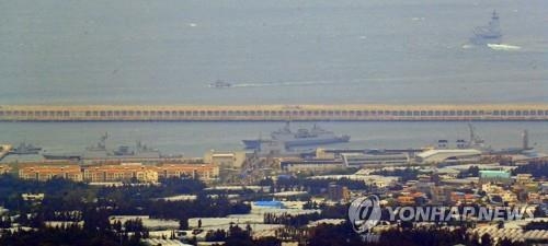 제주 해군기지 전경