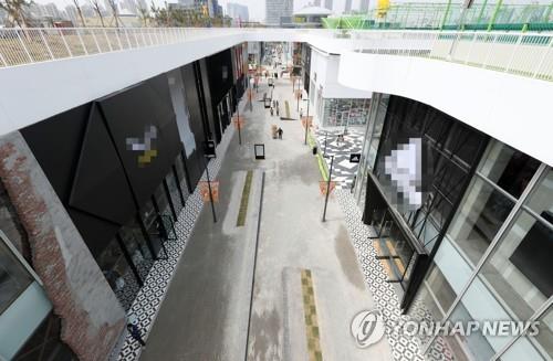인천 송도국제도시 복합쇼핑몰 '트리플스트리트' 전경
