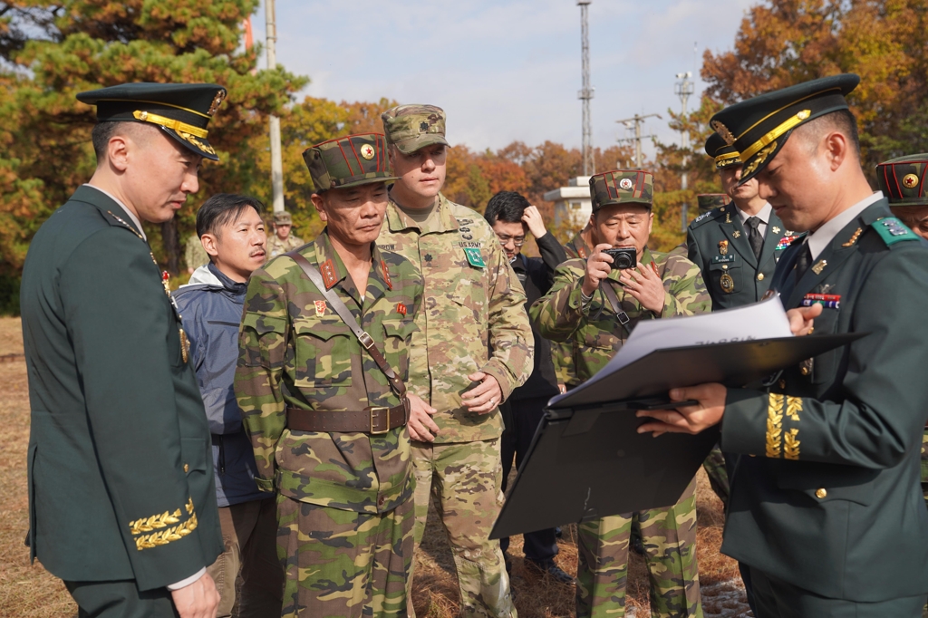 남·북·유엔사 JSA 비무장화 이행실태 점검