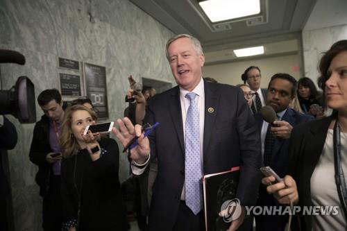 백악관 비서실장 후보로 거론되는 마크 메도스 하원의원