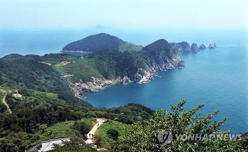 통영 팔경 연화도 '용머리 바위'