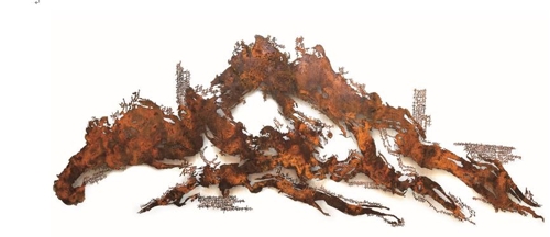 임옥상 화백의 그림 'Landscape 山水'