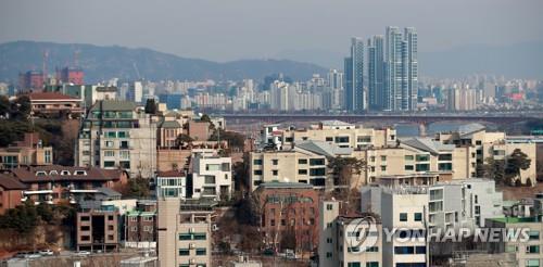 서울의 단독주택 지역 모습