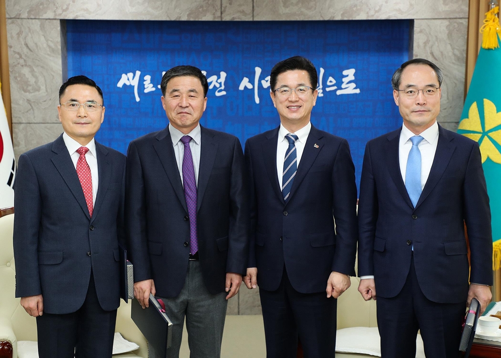 신임 대전시 안보자문위원들