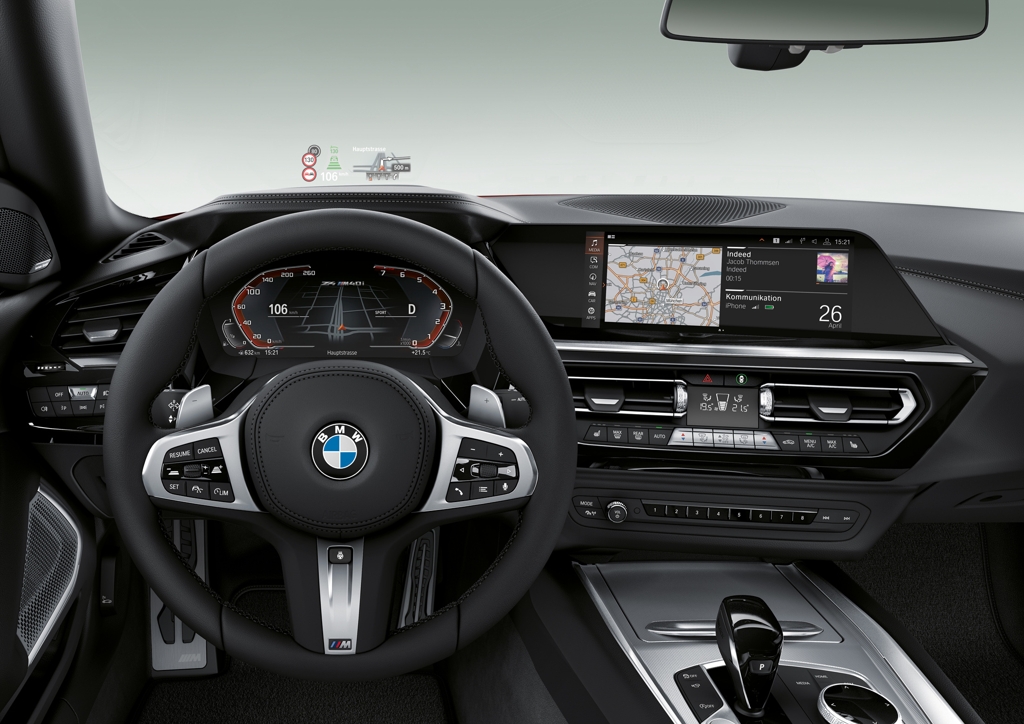 BMW 뉴 Z4 내부