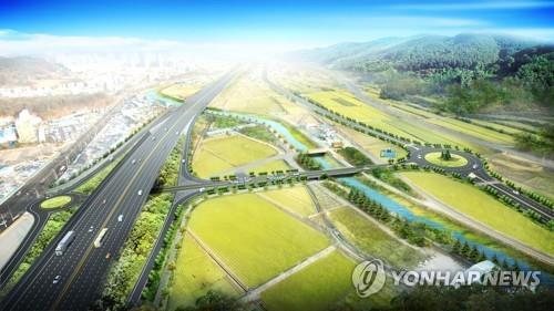 북구미IC 조감도