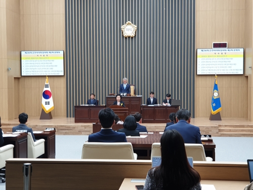 30일 열린 춘천시의회 임시회 본회의