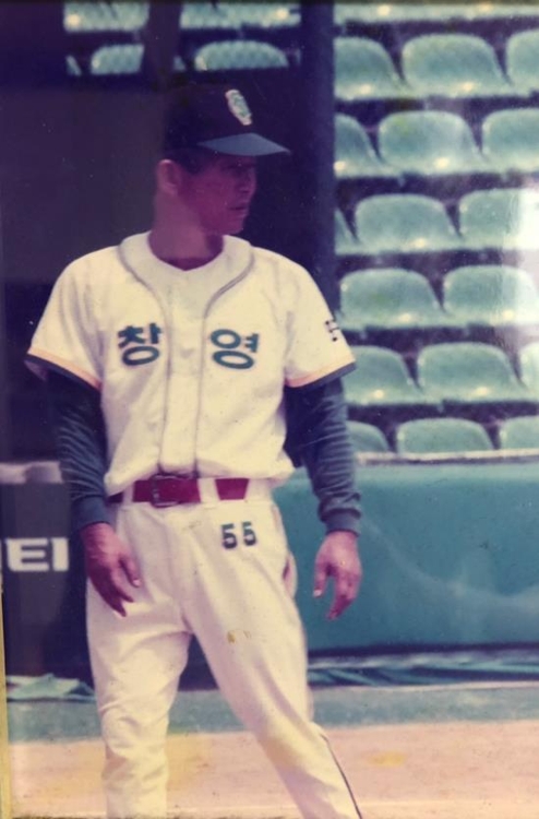 류현진의 첫 스승인 고 이무일 전 창영초등학교 감독의 생전 모습
