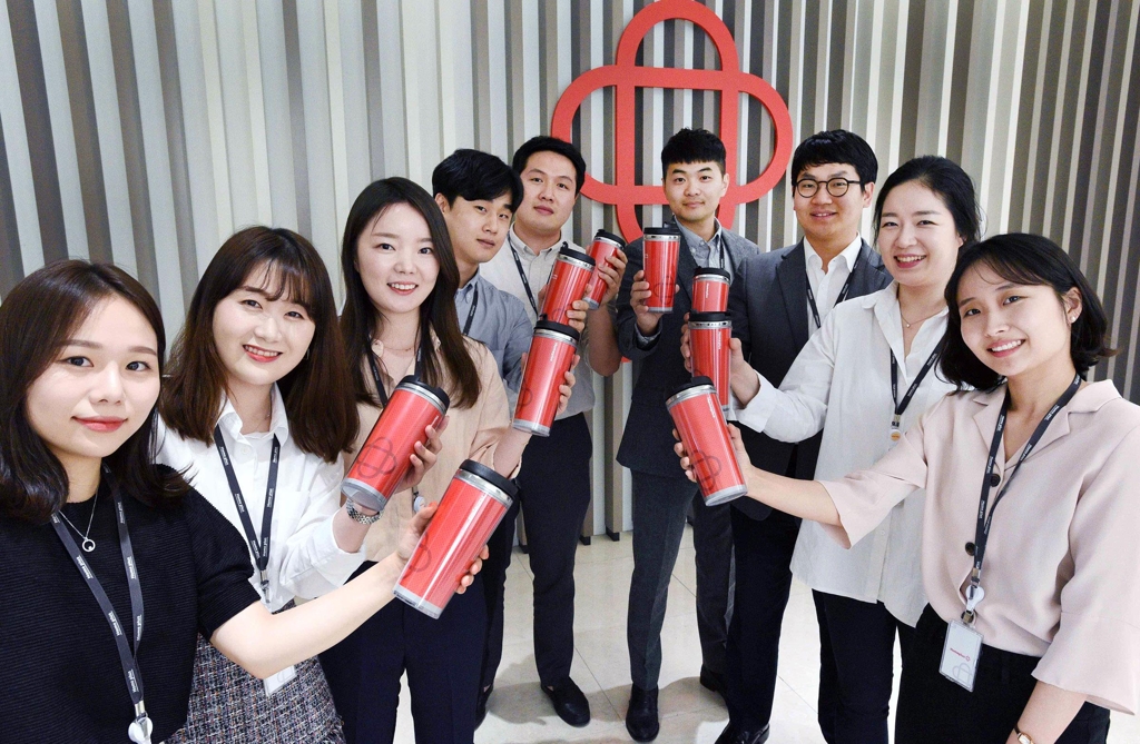 홈플러스 개인용 텀블러 제공