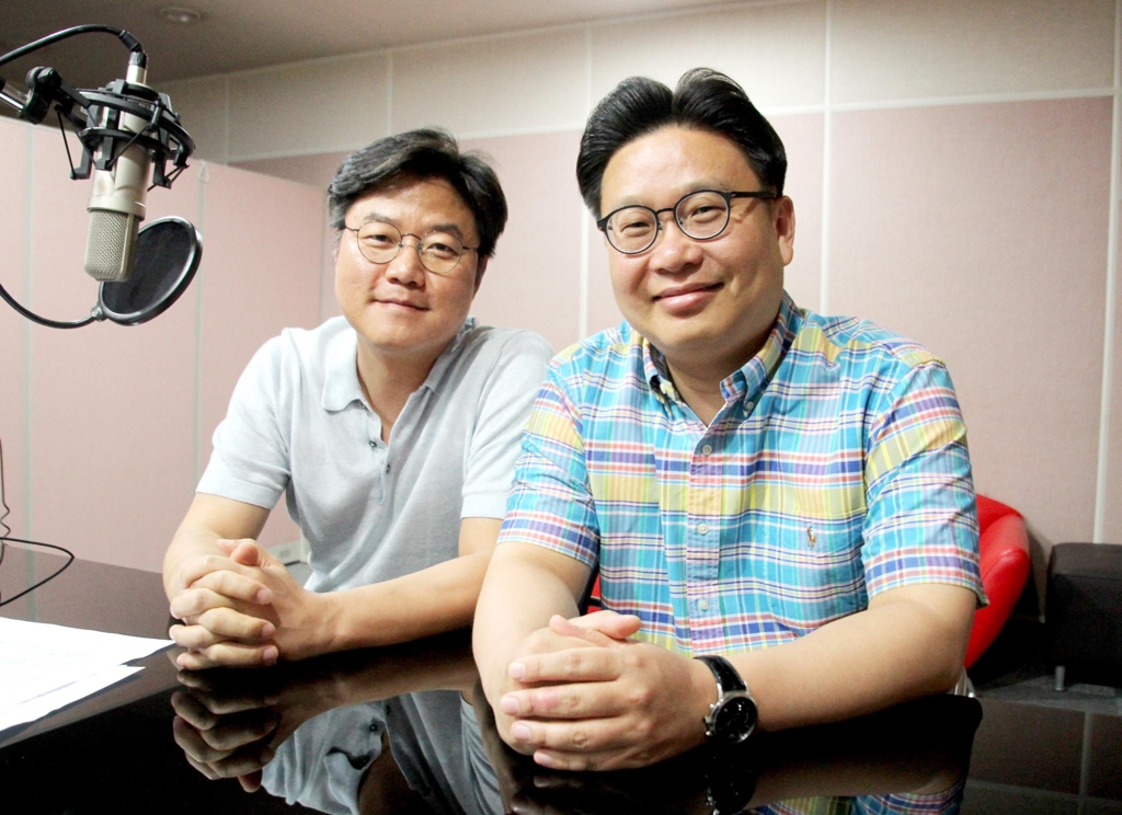 나영석 PD(왼쪽)와 서경덕 교수