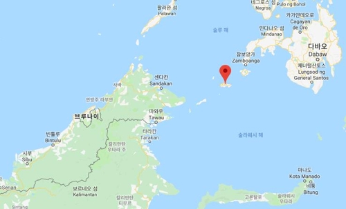 납치됐던 어민들이 발견된 필리핀 홀로섬