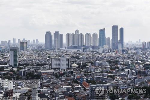 인도네시아 자카르타 도시 전경
