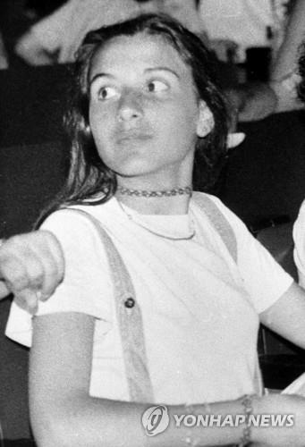 1983년 실종된 에마누엘라 오를란디의 모습 [AP=연합뉴스] 