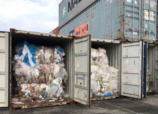 캄보디아에 밀반입된 미국·캐나다산 쓰레기