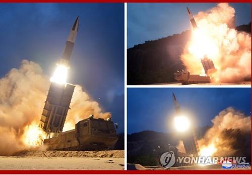 북한 10일 함흥 발사 무기명칭 언급없이 사진만 공개