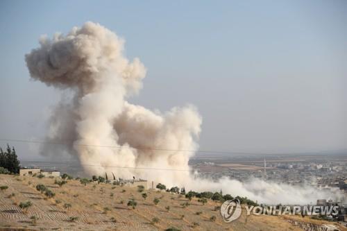시리아 공습 자료사진