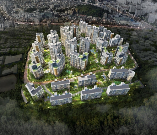 녹번역 e편한세상 캐슬 2차 조감도