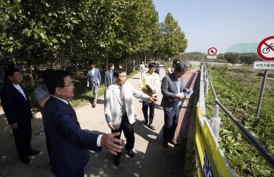 광주 북구 영산강변 환경정비사업