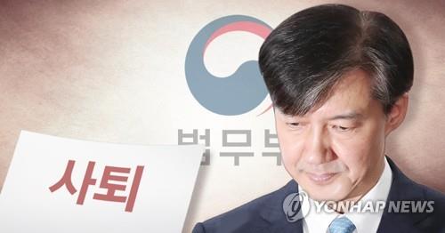 조국 법무부 장관 사퇴(PG)