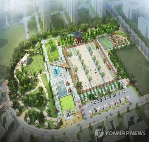 구미시 산동면 물빛공원