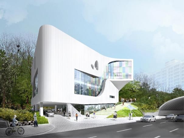 구로구 제2호 청소년 문화의 집 조감도