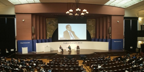 6일 도쿄대 혼고캠퍼스에서 SK그룹 최종현학술원과 도쿄대가 공동 개최한 국제학술대회 '도쿄포럼'이 열리고 있다.