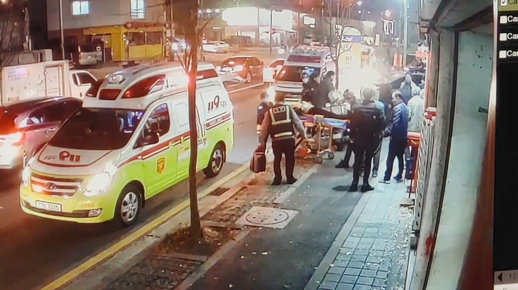 사건현장 CCTV 캡쳐