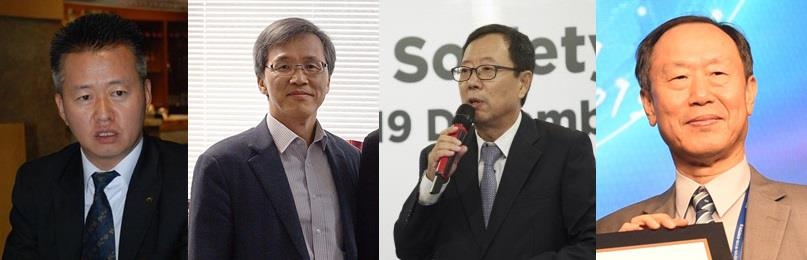 왼쪽부터 폴란드 남종석, 홍콩 류병훈, 말레이시아 이태수, 오스트리아 임창노 회장