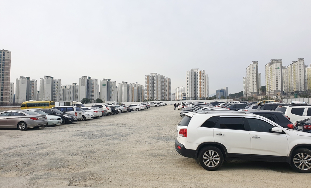 울산혁신도시 내 신세계백화점 예정 부지