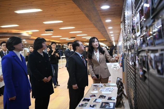 오거돈 재능기부 문화예술단체 방문