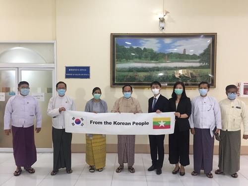 '팀코리아', 수교 45주년 미얀마와 코로나19 협력 박차 