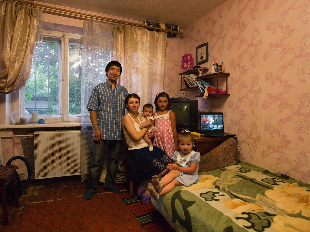 우크라이나 고려인 박 아뚜르 가족