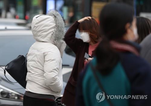 추위에 중무장